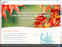 Tablet Screenshot of olisticolasorgente.com